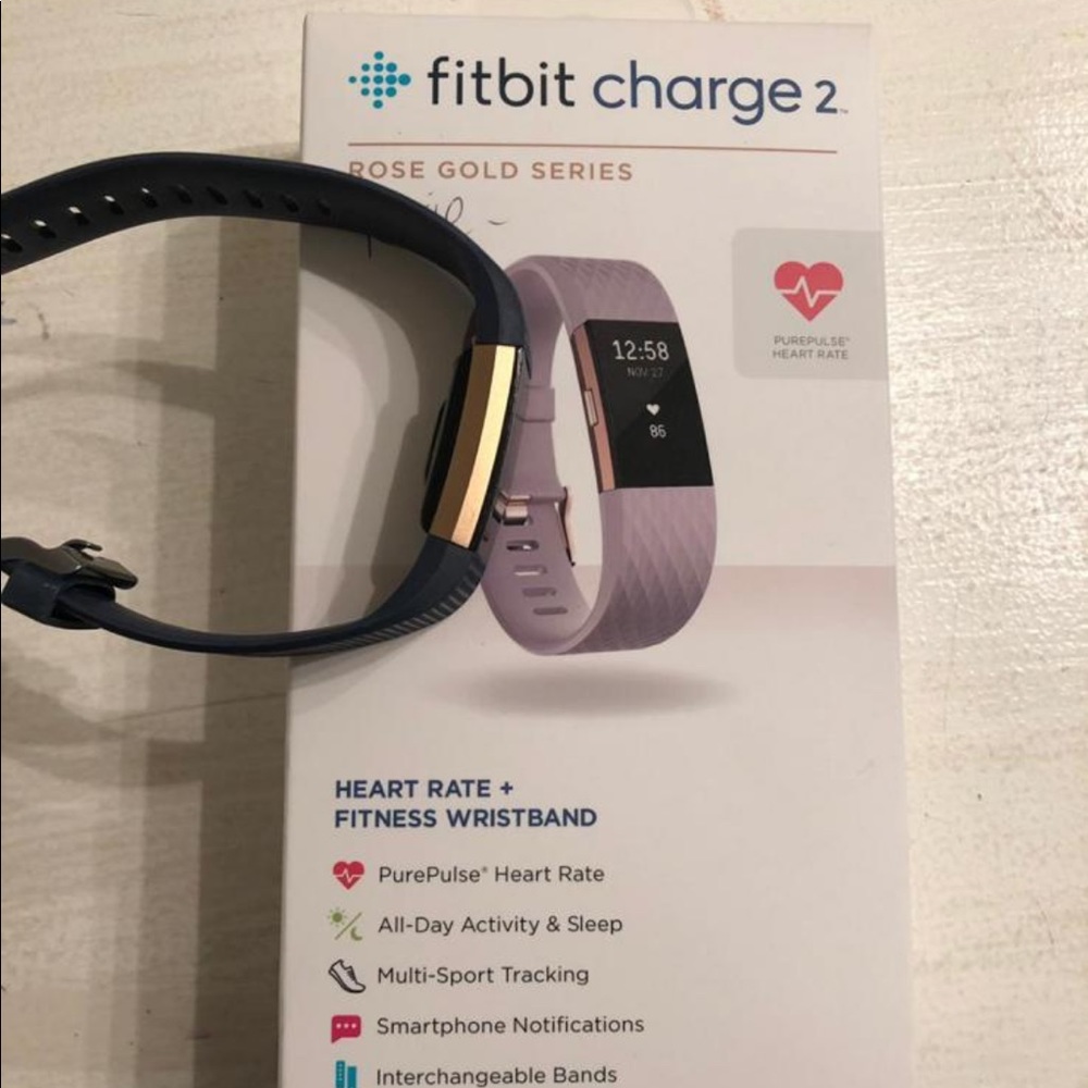 Fit bit Charge 2 Rose Gold Series